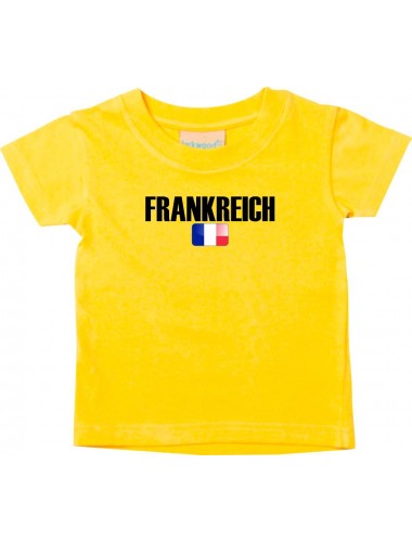 Baby Kids T-Shirt Fußball Ländershirt Frankreich