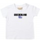 Baby Kids T-Shirt Fußball Ländershirt Griechenland, weiss, 0-6 Monate