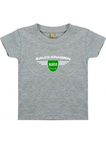 Baby Kinder-Shirt Saudi Arabien, Wappen, Land, Länder