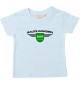 Baby Kinder-Shirt Saudi Arabien, Wappen mit Wunschnamen und Wunschnummer Land, Länder, hellblau, 0-6 Monate
