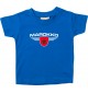 Baby Kinder-Shirt Marokko, Wappen mit Wunschnamen und Wunschnummer Land, Länder, royal, 0-6 Monate