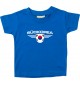 Baby Kinder-Shirt Südkorea, Wappen mit Wunschnamen und Wunschnummer Land, Länder, royal, 0-6 Monate
