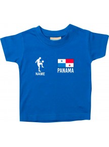 Kinder T-Shirt Fussballshirt Panama mit Ihrem Wunschnamen bedruckt,