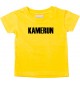 Baby Kids T-Shirt Fußball Ländershirt Kamerun