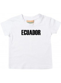 Baby Kids T-Shirt Fußball Ländershirt Ecuador