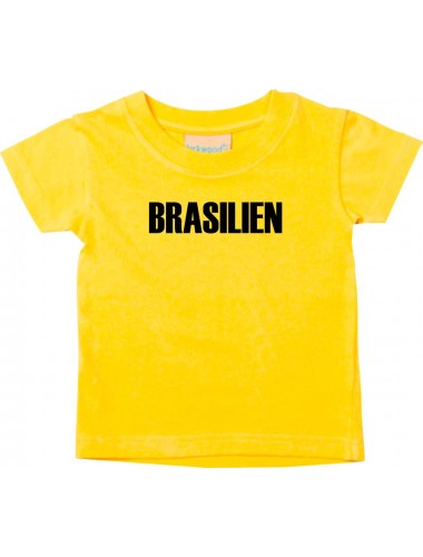 Baby Kids T-Shirt Fußball Ländershirt Brasilien
