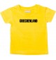 Baby Kids T-Shirt Fußball Ländershirt Griechenland, gelb, 0-6 Monate