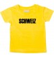 Baby Kids T-Shirt Fußball Ländershirt Schweiz