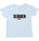 Baby Kids T-Shirt Fußball Ländershirt Serbien