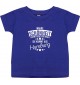 Kinder T-Shirt  Wahre Schönheit kommt aus Hamburg lila, 0-6 Monate