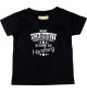 Kinder T-Shirt  Wahre Schönheit kommt aus Hamburg schwarz, 0-6 Monate