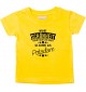 Kinder T-Shirt  Wahre Schönheit kommt aus Potsdam gelb, 0-6 Monate