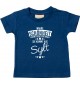 Kinder T-Shirt  Wahre Schönheit kommt aus Sylt navy, 0-6 Monate