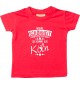 Kinder T-Shirt  Wahre Schönheit kommt aus Köln rot, 0-6 Monate