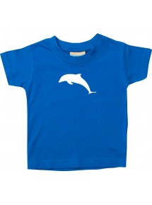 Baby T-Shirt lustige Tiermotive, Delphin