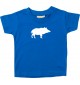 Baby T-Shirt lustige Tiermotive, Schwein, Eber, Wildschwein