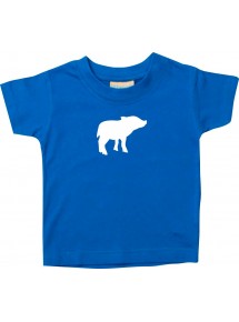 Baby T-Shirt lustige Tiermotive, Schwein, Ferkel