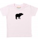 Baby T-Shirt lustige Tiermotive, Schwein, Ferkel, rosa, 0-6 Monate