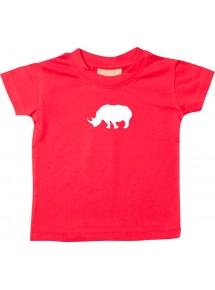 Baby T-Shirt lustige Tiermotive,Nashorn