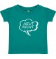 Kinder T-Shirt Sprechblase heut nicht jade, 0-6 Monate