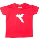 Baby T-Shirt lustige Tiere, Dino Dinosaurier, rot, 0-6 Monate