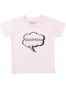 Kinder T-Shirt Sprechblase shoppen rosa, 0-6 Monate