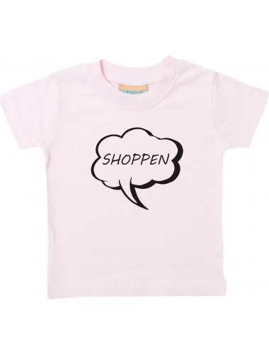 Kinder T-Shirt Sprechblase shoppen rosa, 0-6 Monate