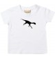 Baby T-Shirt lustige Tiere, Dinosaurier Dino , weiss, 0-6 Monate