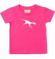 Baby T-Shirt lustige Tiere, Dinosaurier Dino , fuchsia, 0-6 Monate