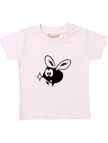 Kinder T-Shirt  Funny Tiere Fliege Mücke rosa, 0-6 Monate