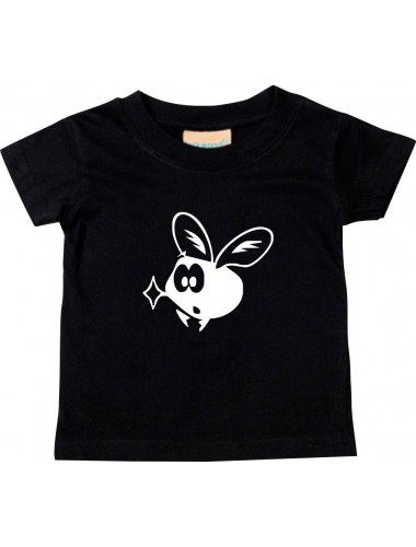 Kinder T-Shirt  Funny Tiere Fliege Mücke schwarz, 0-6 Monate