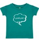 Kinder T-Shirt Sprechblase warum jade, 0-6 Monate