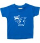 Kinder T-Shirt  Funny Tiere Schaf Schäfchen royal, 0-6 Monate
