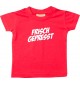 Kinder T-Shirt  frisch gepresst, rot, 0-6 Monate