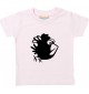Kinder T-Shirt  Funny Tiere Vogel Spatz rosa, 0-6 Monate
