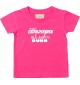 Kinder T-Shirt  mein Geduldsfaden ist sehr dünn,pink, 0-6 Monate