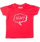 Kinder T-Shirt Sprechblase Ich rot, 0-6 Monate