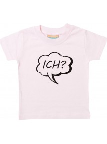 Kinder T-Shirt Sprechblase Ich rosa, 0-6 Monate