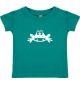 Kinder T-Shirt  Funny Tiere Frosch Kröte jade, 0-6 Monate