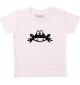 Kinder T-Shirt  Funny Tiere Frosch Kröte rosa, 0-6 Monate