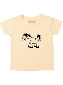 Kinder T-Shirt  Funny Tiere Pferd Pony