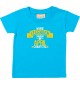 Kinder T-Shirt  Wahre LEGENDEN haben im APRIL Geburtstag tuerkis, 0-6 Monate