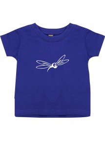 Kinder T-Shirt  Funny Tiere Mücke Stechmücke  lila, 0-6 Monate
