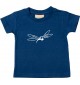 Kinder T-Shirt  Funny Tiere Mücke Stechmücke  navy, 0-6 Monate