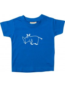 Kinder T-Shirt  Funny Tiere Nashorn