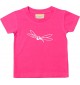 Kinder T-Shirt  Funny Tiere Fliege Insekt pink, 0-6 Monate