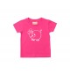 Kinder T-Shirt  Funny Tiere Ferkel pink, 0-6 Monate