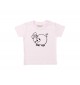 Kinder T-Shirt  Funny Tiere Ferkel rosa, 0-6 Monate
