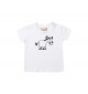 Kinder T-Shirt  Funny Tiere Esel weiss, 0-6 Monate