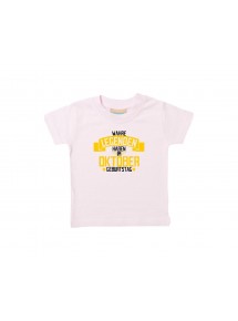 Kinder T-Shirt  Wahre LEGENDEN haben im OKTOBER Geburtstag rosa, 0-6 Monate